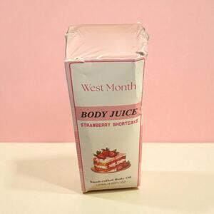 West‎ Month Body Juice Strawberry Shortcake Handcrafted Body Oil 4.05 FL OZ